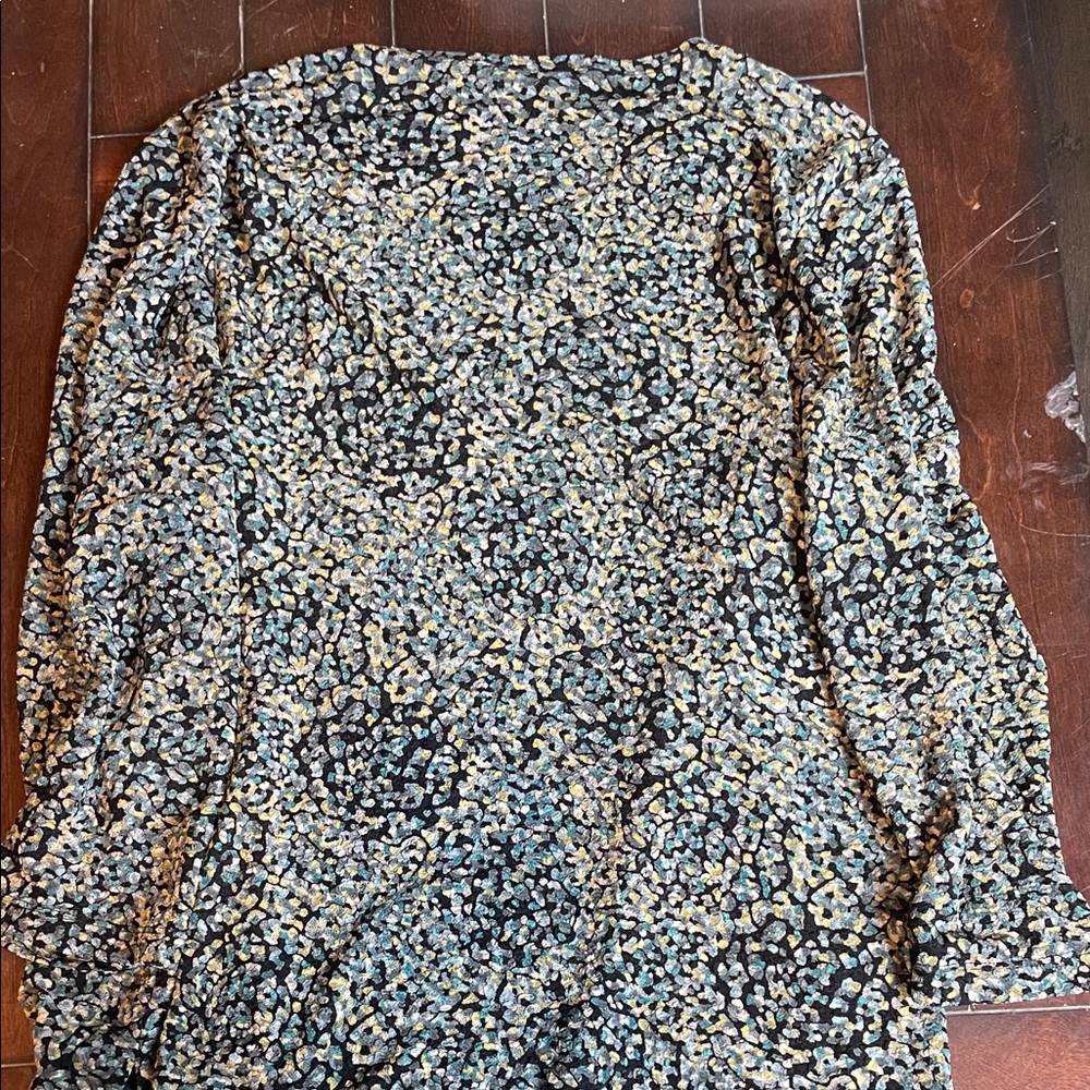 JM Collection Multicolor Patterned Top - Picture 4 of 4